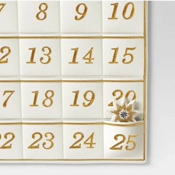 Threshold Merry Christmas Fabric Countdown Calendar - Threshold new - Picture 5 of 7